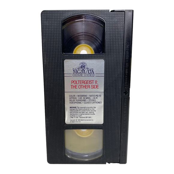 Poltergeist II The Other Side VHS 1986 - Picture 2 of 6